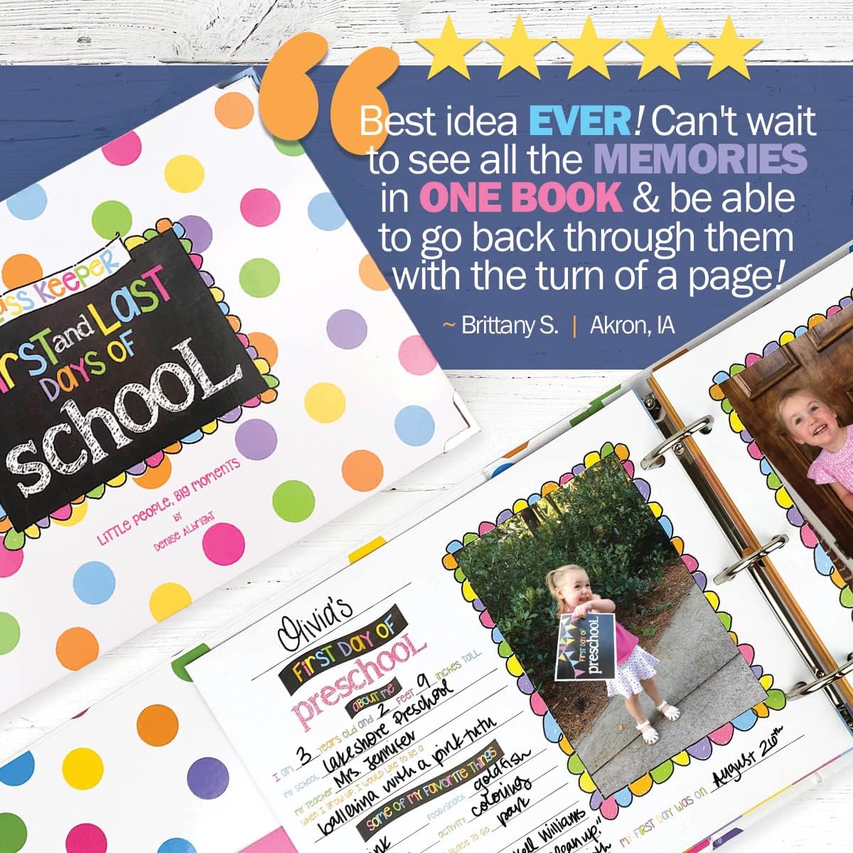 Class Keeper School Memory Book