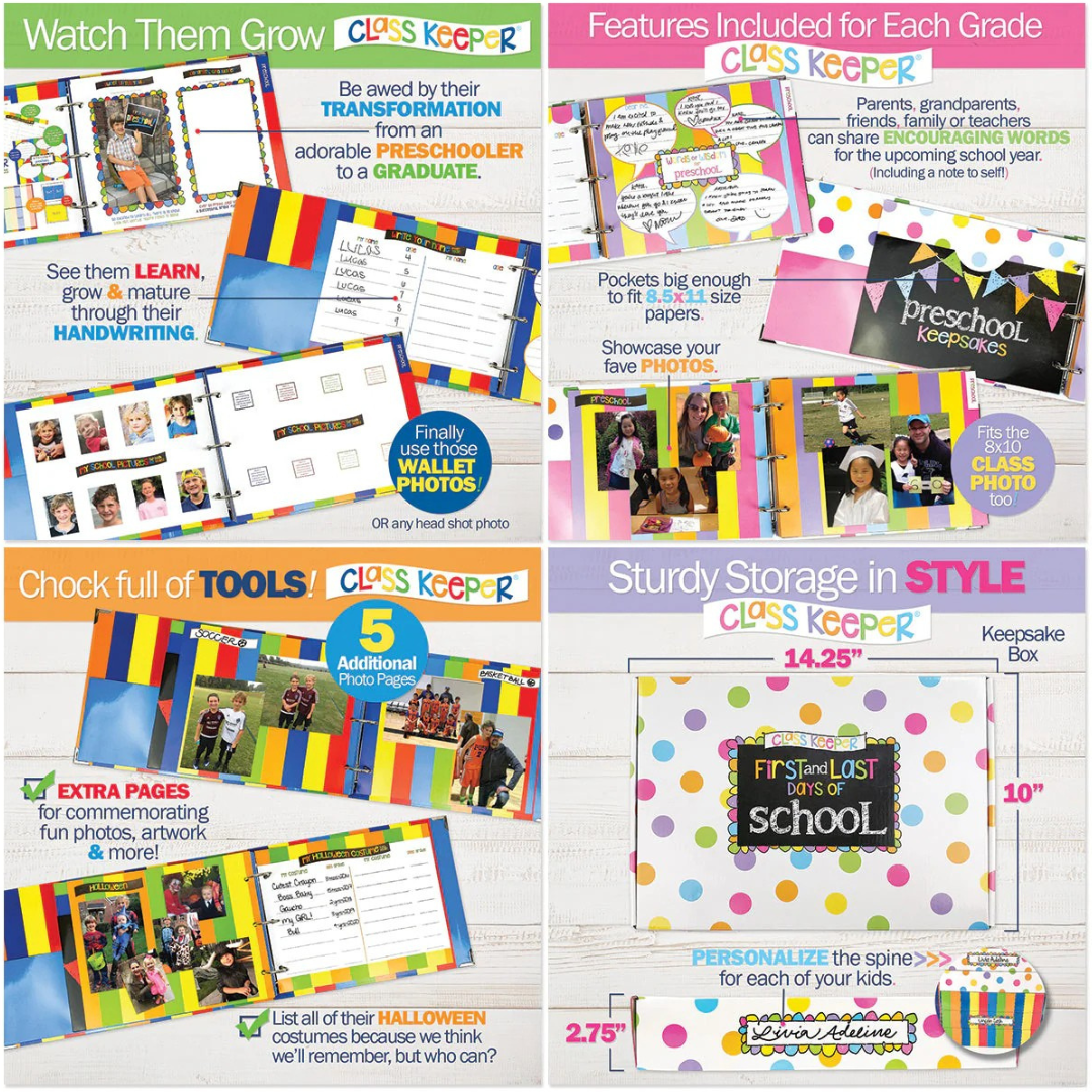 Class Keeper School Memory Book