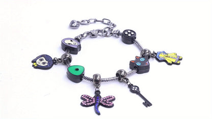 "Coraline" Charm Bracelet