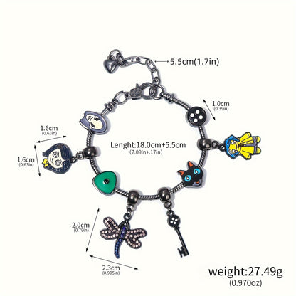 "Coraline" Charm Bracelet